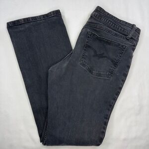 Wrangler‎ Womens Bootcut Jeans Size 11x32 Black Western Denim Cowgirl Workwear